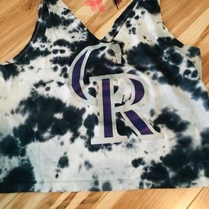 Pink Colorado Rockies Tank